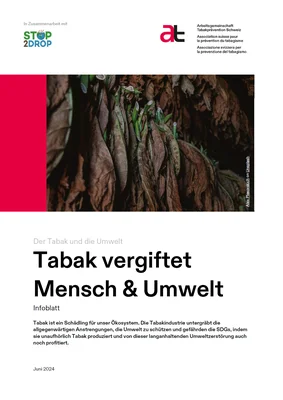 Infoblatt Tabak&Umwelt de